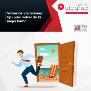 Volver de Vacaciones: Tips para volver de la mejor forma