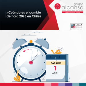 ¿Cuándo es el cambio de hora 2023 en Chile?