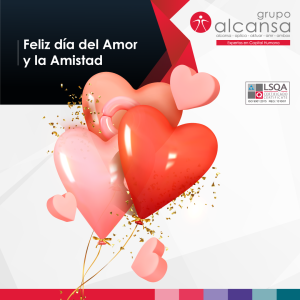 Feliz día del amor y la amistad